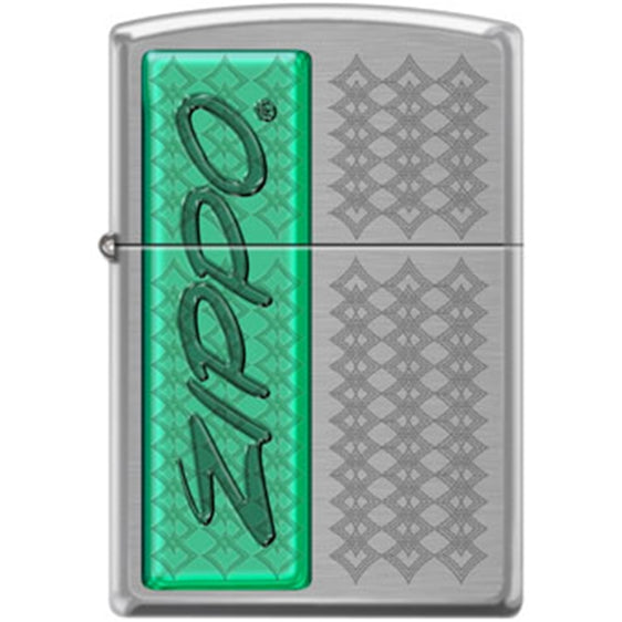 Zippo Lighter - Zippo Logo Rotary Engraving