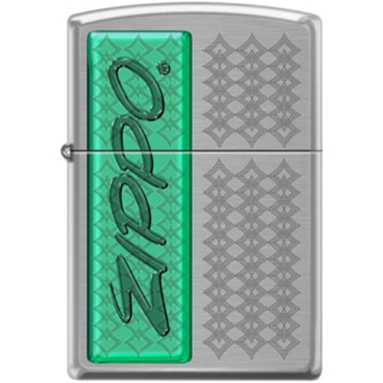 Zippo Lighter - Zippo Logo Rotary Engraving
