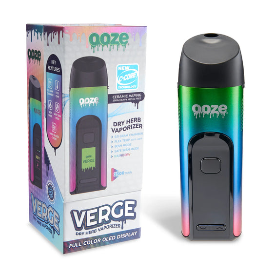 Ooze Verge - 2500 mAh Dry Herb Vaporizer - Rainbow