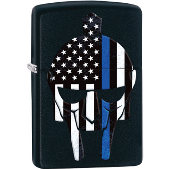 Zippo Lighter - Thin Blue Line Warrior