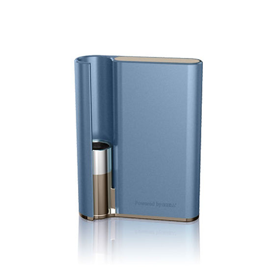 CCell Palm Vaporizer - 500mAh Cartridge Battery Blue with Brown Frame