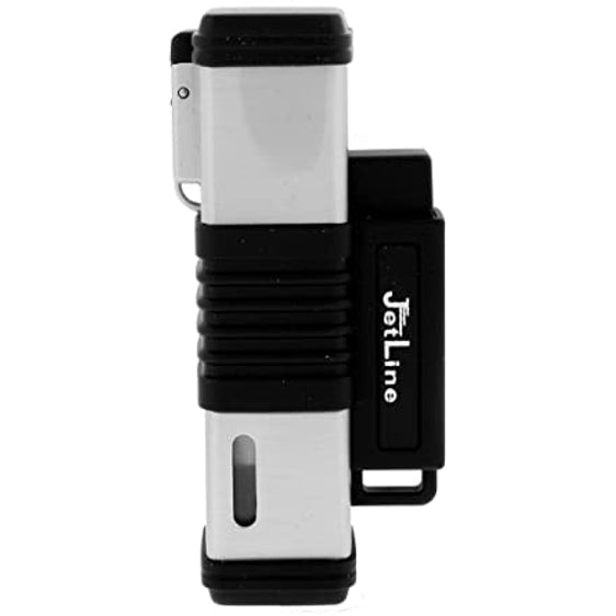 Jetline New York Triple Torch Lighter - Silver