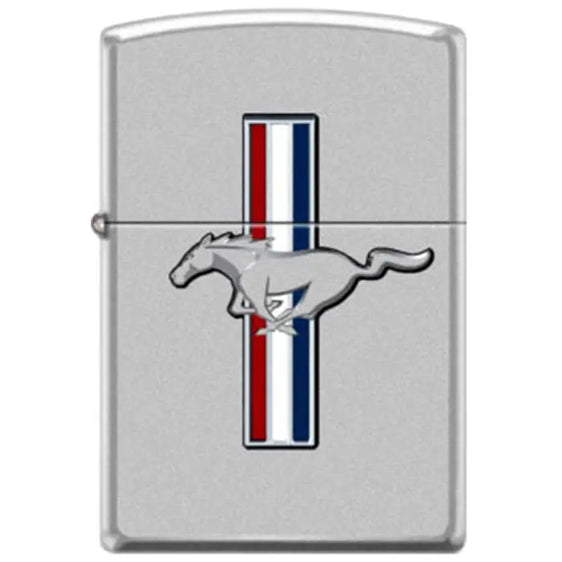 Zippo Lighter - Ford Mustang Chrome