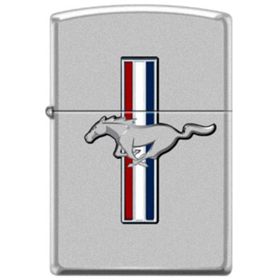 Zippo Lighter - Ford Mustang Chrome