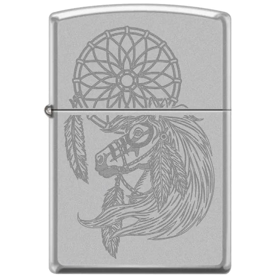 Zippo Lighter - Horse & Dreamcatcher