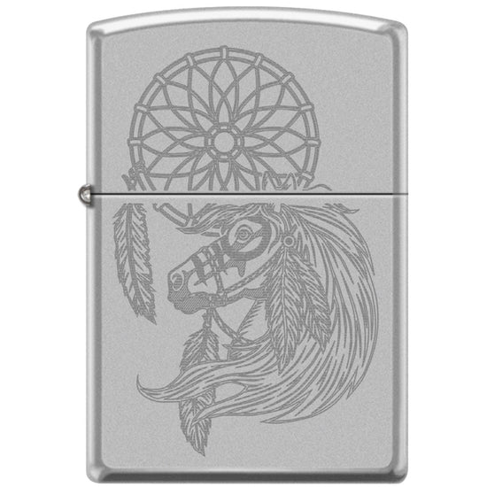 Zippo Lighter - Horse & Dreamcatcher