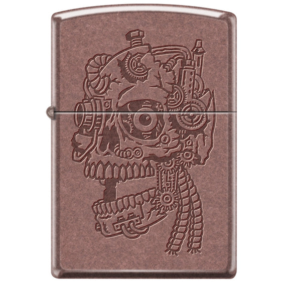 Zippo Lighter -Steampunk Skull