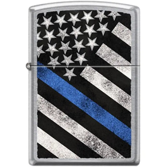 Zippo Lighter - Thin Blue Line