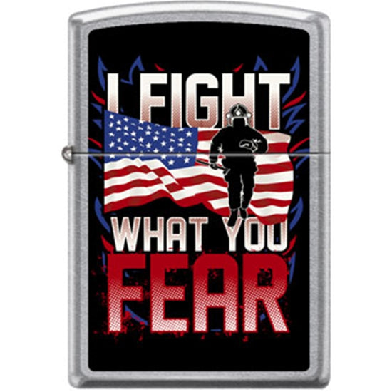 Zippo Lighter - I Fight What You Fear