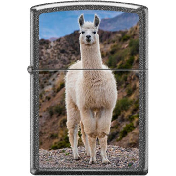 Zippo Lighter - Llama