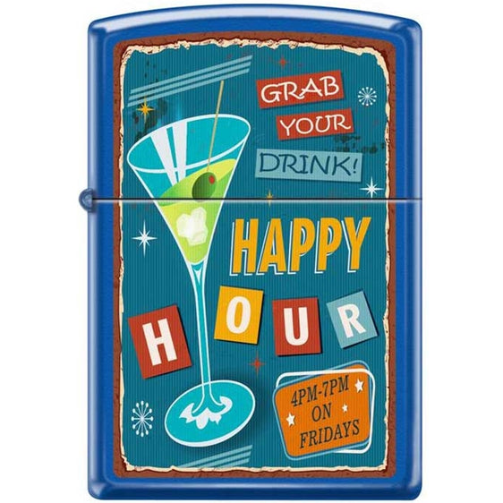 Zippo Lighter - Happy Hour