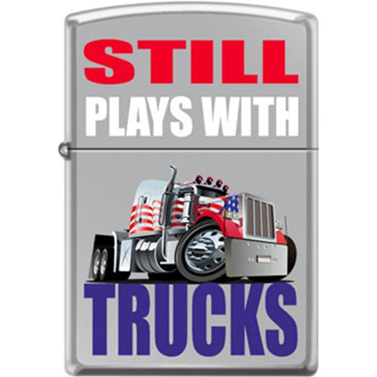 Zippo Lighter - Still Plays with Trucks