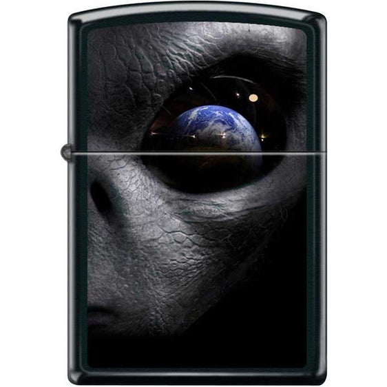 Zippo Lighter - Alien Earth Eye