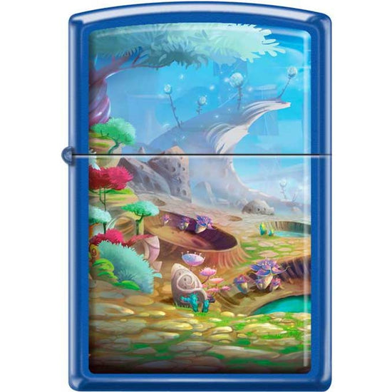 Zippo Lighter - Alien Landscape