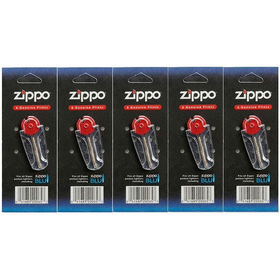 Zippo Genuine Flints Variety Packs Zippo Zippo 5 Pack  