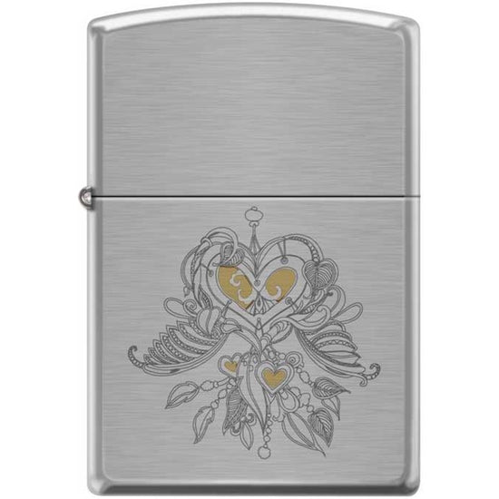 Zippo Lighter - Heart Locket