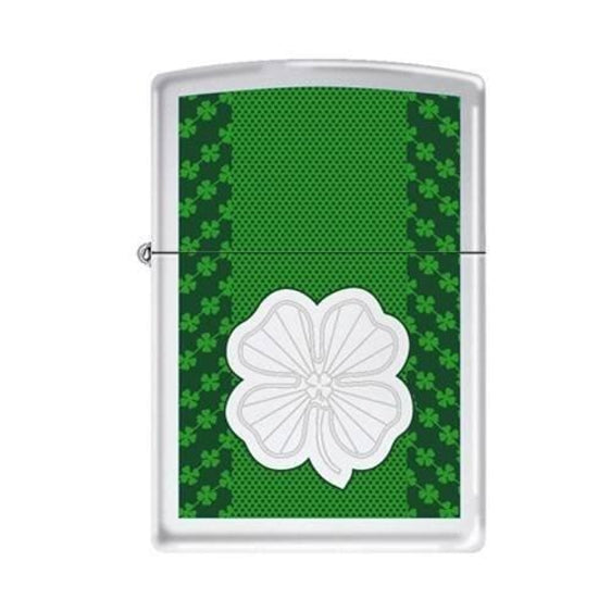 Zippo Lighter - Lucky Clovers