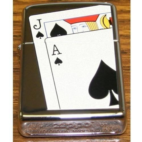 Zippo Lighter - Black Jack