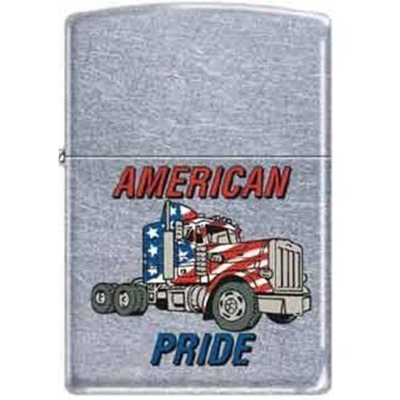 Zippo Lighter - American Pride Street Chrome