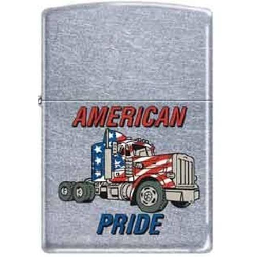 Zippo Lighter - American Pride Street Chrome