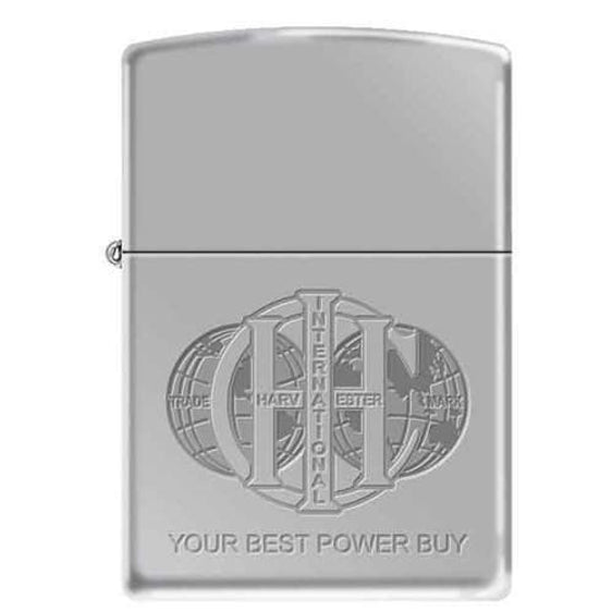 Zippo Lighter - IH Logo Your Best Power Buy High Polish Chrome