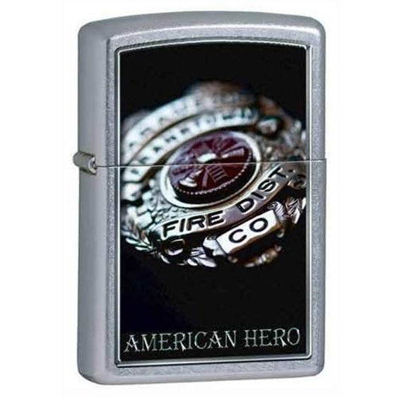 Zippo Lighter - American Hero Street Chrome