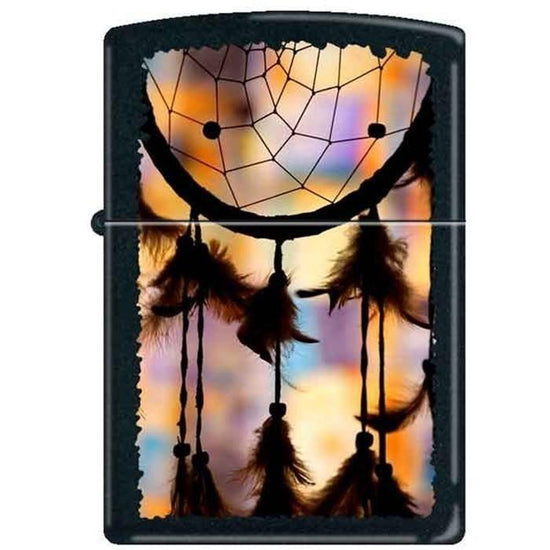 Zippo Lighter - Dreamcatcher Black Matte