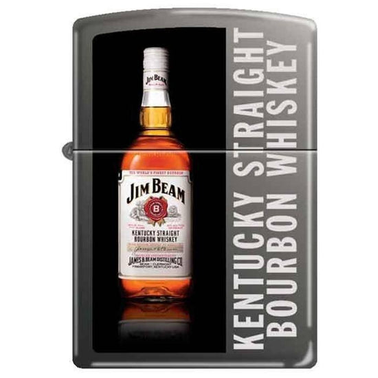 Zippo Lighter - Jim Beam Bottle Black Ice