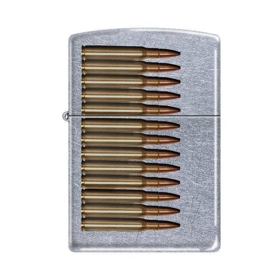Zippo Lighter - Machine Bullets Street Chrome