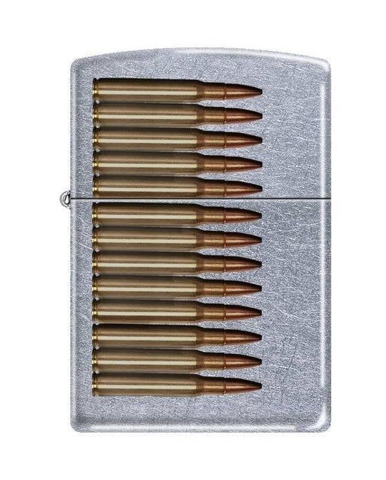 Zippo Lighter - Machine Bullets Street Chrome