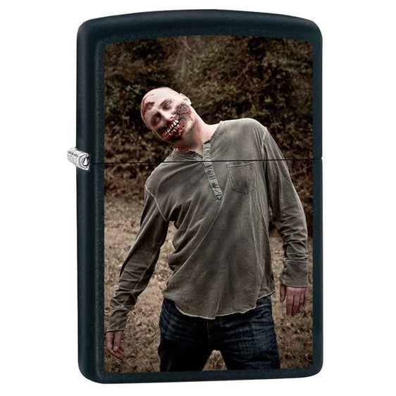 Zippo Lighter - Dead Man Walking Black Matte