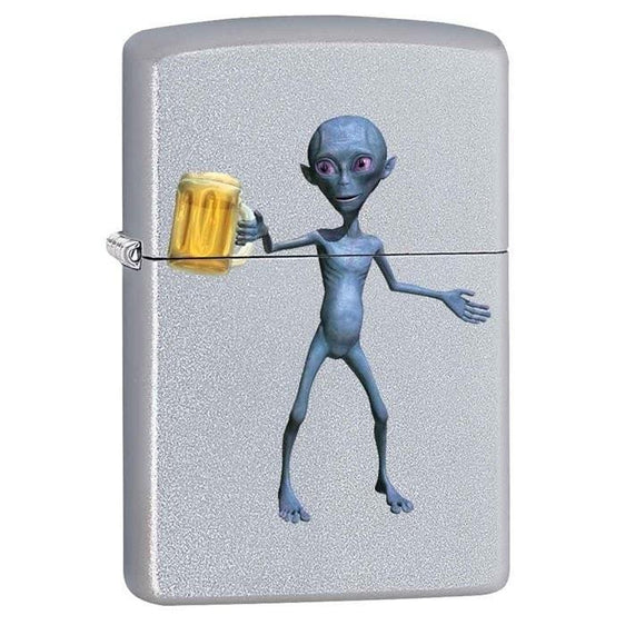 Zippo Lighter - This One's For You Satin Chrome