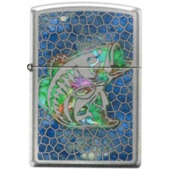 Zippo Lighter - Bass Fuzion Hi Polished Chrome