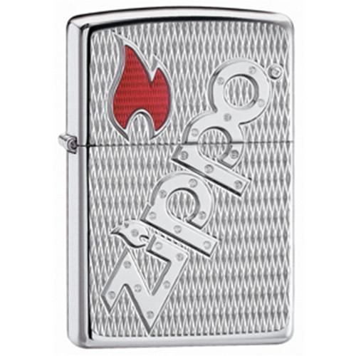 Zippo Lighter - Zippo Bolted High Polish Chrome Armor