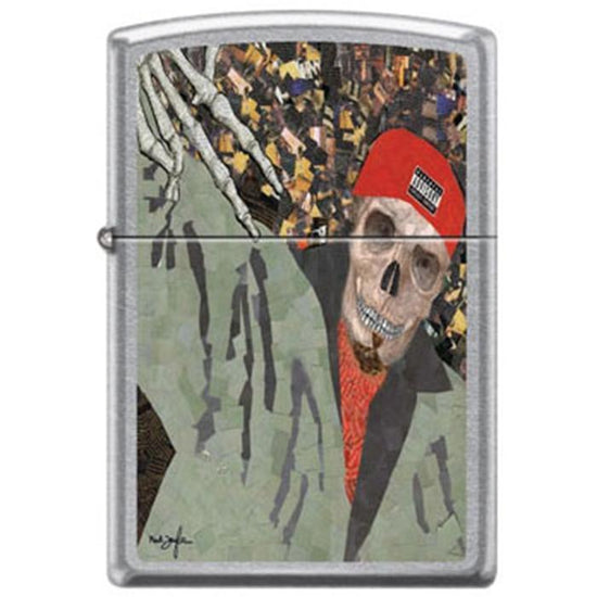 Zippo Lighter - Neal Taylor Thug Street Chrome
