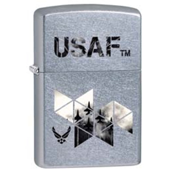 Zippo Lighter - USAF Jets Street Chrome
