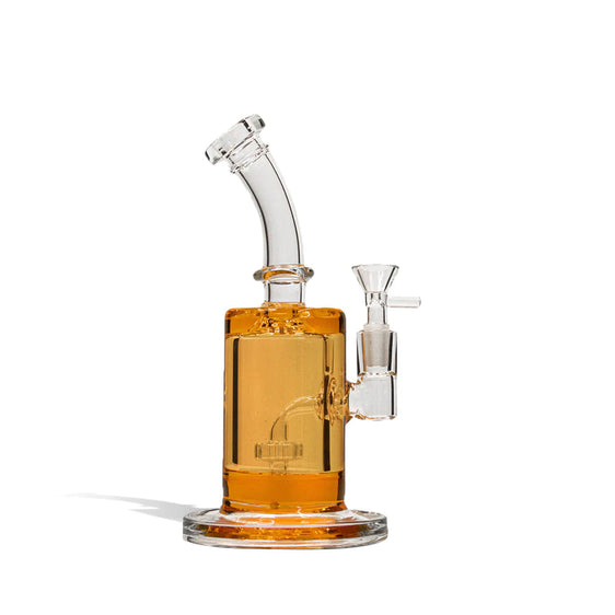 9In Glycerin Dab Rig With 14MM Joint - Orange