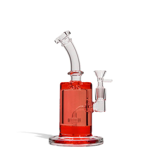 9In Glycerin Dab Rig With 14MM Joint - Red