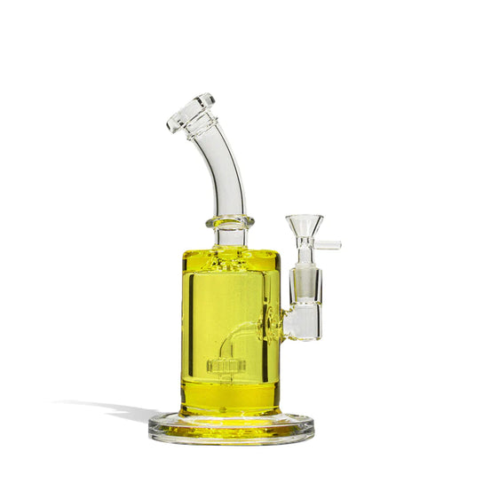 9In Glycerin Dab Rig With 14MM Joint - Yellow