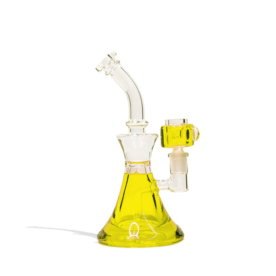 9In Glycerin Water Pipe With 14MM Glycerin Bowl - Yellow