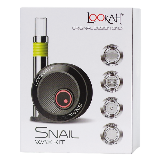 Lookah Snail Wax Kit - Cartridge and Wax Vape - Lighter USA