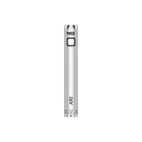 Yocan ARI (SOL) Series - Cartridge Battery - Classic Silver