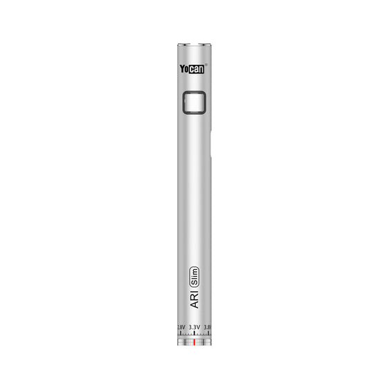 Yocan ARI (SOL) Series - Cartridge Battery - Slim Silver