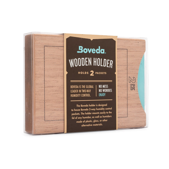 Boveda Spanish Cedar Wooden Holder For Containers - 2 Holder Stacked