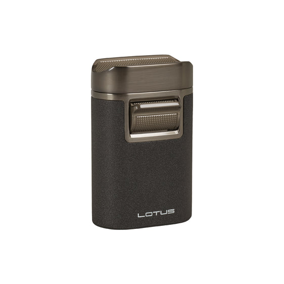 Lotus Brawn Quadruple Table Top Torch Lighter - Black