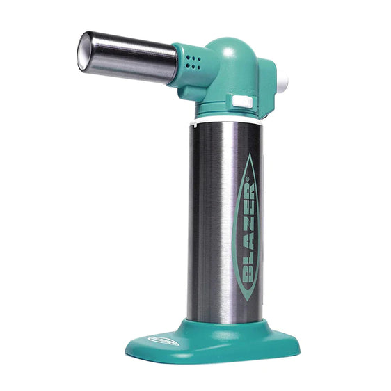 Big Buddy Turbo Torch Table Lighter by Blazer - Teal