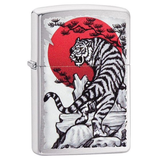Zippo Lighter - Asian Tiger Design