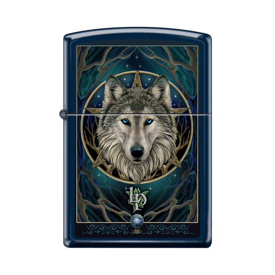 Zippo Lighter - Lisa Parker Wolf Design