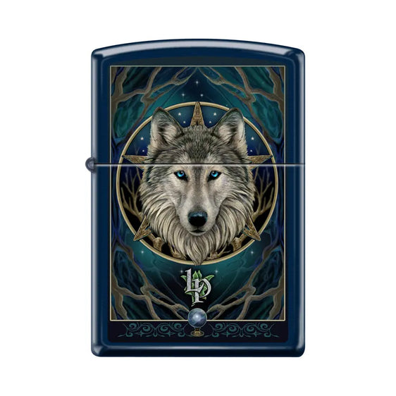 Zippo Lighter - Lisa Parker Wolf Design