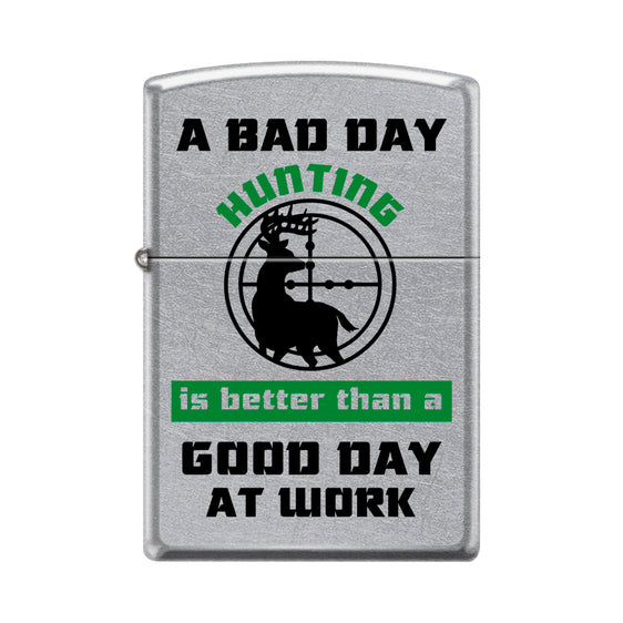 Zippo Lighter - Bad Day Hunting